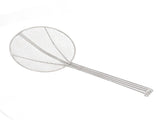 Skimmer Spoon Long Handle Stainless Steel Fine Mesh Wire Strainer Ladle with Hook for Cooking Frying V1294-YM0901-3118240108711