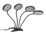 60W 4 Head LED Plant Growing Lights USB Power Supply Clip On Grow Lamp with 5 Dimmable Light Modes V1294-YM0718-3119220137611