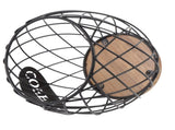 Coffee Pod Holder Iron Large Capacity Stylish Look Easy Access Wooden Base Coffee Pod Storage V1294-YM0901-3118240273211