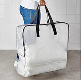 DIMPA 3 pcs Extra Large Storage Bag, Clear Heavy Duty, Moth and Moisture Protection Storage V1188-CYX-LHJ-2629