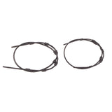 2PCS Replacement Tree Stand Cables 65 Inch Stainless Steel Plastic Climbing Treestand Cables for V1294-YM0710-3111230282611