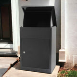 Parcel Delivery Drop Box Mailbox - Secure Home Package Post Locker 44x35x58cm V238-SUPDZ-40363986845776