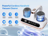 Wireless Intelligent Anti-Mite Cleaner 10000Pa Super Suction, Dual Washable Dust Cups V1232-SBCMJ001