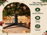 Jingle Jollys Christmas Tree Stand 360&deg Rotating for Xmas Tree Up to 2.7M with Remote Control XM-TR-E-STAND