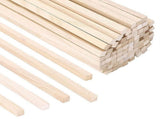 70Pcs 1/2 Inch X 12 Inch Balsa Wood, Square Wood Dowel Rods Unfinished Balsa Wood Strips Wood V1369-AZ3-W-11414