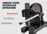 Arbor Press, 1 Ton Manual Press, 5.9" Maximum Height, Cast Iron Heavy-duty Manual Desktop V952-SDKYLJGG1T00BW6W1V0