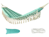 Beautiful Boho Style Hammock -Camping Portable 2 Person Hammock, for Suitable for Backpacking, V1192-AZ-W-0473