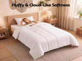 Giselle Bedding Single Quilt, 200GSM Summer Duck Down Feather Doona Insert QUILT-DFD-200-S