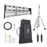 30 Note Glockenspiel Xylophone Bell Kit, Professional Percussion Instrument Set with Mallets, Drum V952-30YFZQWZJ8LXX4BJCV0
