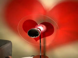 Heart Shaped Projection Table Lamp 4W Sweet Warm 360 Degree Rotatable Decorative Ambient Light V1294-YM0703-3119230035611
