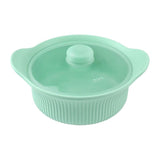 31 Double-Layer Food-Grade Silicone Microwave Steamer with Collapsible Design BPA-Free, V1341-ZY-WUHPLQE8-L-PINK