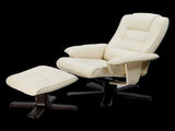 PU Leather Massage Chair Recliner Ottoman Lounge Remote V63-771955