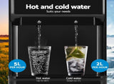 Devanti Water Cooler Dispenser Bench Top 22L Black WD-COM-BT533-22BP-BK