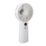 Portable Handheld Fan 100 Speeds Adjustable Powerful Wind USB Rechargeable Mini Desk Personal Fan V1294-YM0901-3113240155712
