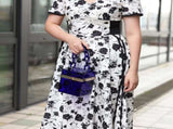 Women Acrylic Clear Clutch Purses Square Evening Handbag Box Purse for Wedding Prom Party, V1258-DP02-C-3239