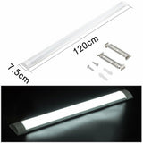 10x 120CM LED Tube Light Batten Linear Slim Light WorkShop Garage Lamp 40W 6500K V201-W13035634