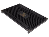Gongfu Tea Tray Water Storage Drainage Home Decoration Ornament Serving Tray for Office Black V1294-YM0703-3118230040112