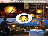 Outdoor solar lights - Solar garden lighting - Solar lantern - Dancing flame outdoor solar lanterns V1188-MS101-00971-1