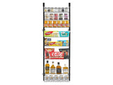 8-Tier Over the Door Pantry Organizer Hanging Storage Rack Adjustable V952-MGCCJ8CHS000V0LYTV0