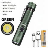 powerful rechargeable magnetic outdoor lighting, long-range V1102-124-74568-BLK-12W