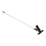 Pool Jet Vacuum Cleaner with 4 Section Pole Plastic Black Pool Underwater Cleaner for Fountains V1294-YM0901-3111230241512