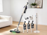 Devanti Cordless Vacuum Cleaner with Auto-Empty Dust Station, 18kPa Powerful Suction 1.05kg VAC-CL-V1P-CE