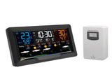 Smart Weather Clock WiFi Wireless Digital Weather Clock for Temperature Humidity Barometric Pressure V1294-YM0901-3111240134212