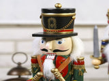 4Pcs 30cm Christmas Nutcracker Soldiers Wooden Soldier Nutcracker on Stand Home Decor Christmas Gift V1294-YM0717-10065654