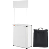 Portable Tradeshow Podium Table, 785 x 380 x 1815 mm, Display Exhibition Counter Stand Booth Fair V952-LSZST20DCSHFJDPZYV0