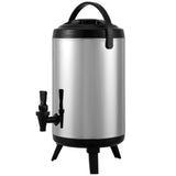 Stainless Steel Insulated Beverage Dispenser, 7.6 Liter, Thermal Hot and Cold Drink Server Dispenser V952-YLHLQQYX10L0ZNM43V0
