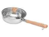 Saucepan Stainless Steel Pot Supplement Food Pot with Single Handle Cover for KitchenSmall V1294-YM0901-3118210166512