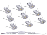 Mini LED Downlights for Ceiling 9 Pack,Cold White 6000K LED Recessed Ceiling Lights Spot Lights for V1171-CC-BOM001193