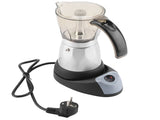 480W 300ML/6 Cups Electric Detachable Home Kitchen Espresso Moka Coffee Maker Pot V1294-YM0901-JYA02579