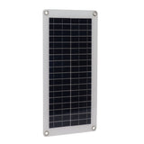 Solar Panel Kit Polycrystalline 100A Controller 10W 18V Solar Charging Panel with Battery Box Pump V1294-YM0901-3111230168011