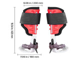 Tree Climbing Spikes Set, Height-Adjustable Tree Climbing Gear with Straps & Spike Protectors, 159 V952-XPSZZZHKQMFH3M41Q002V0