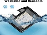 4 Pack HEPA Filters for Shark RV2310 Matrix Robot Vacuum Cleaner, Washable Filter Replacement V1188-CYX-JXH-1895