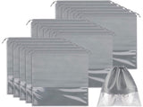 Shoe Travel Bags - Non-Woven Dust Bags - Medium to Large - Portable Drawstring - Space-Saving Shoe V1188-ZXY-10710