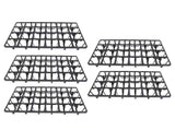 5PCS Nursery Pot Tray with 24 Cells Plant Pot Carrying Tray Plastic 24 Cells Square Flowerpot V1294-YM0901-3111250040411