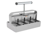 Soil Blocker with Comfortable Handle Manual 8 Cell Soil Block Maker for Outdoor Plants Gardening V1294-YM0703-3111230062411