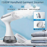 1500W Handheld Garment Steamer 300ml Detachable Tank Portable Clothes Steamer V1263-JX-5892