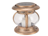 Brass Color Courtyard Solar Powered Hanging Lantern Light IP44 Waterproof Garden LED Lantern Lamp V1294-YM0703-3119230046211