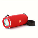 Portable Wireless Speaker Bluetooth Speaker Flashing LED Lights Party Speaker - Black - Size 01 V1106-791-25188-BLK-01