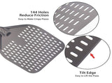 1 PCS Perforated Peel, Rectangular Turning Peel, Professional Anodized Aluminum Turning V1192-AZ-W-14708