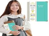 Summer Deal Yxwen 25.7-26.6 Years English Notepad A5 2025.7 to 2026.6 Weekly Monthly V1189-LWWAL-20260325-02125
