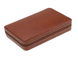 Cigar Humidor Case Brown Portable Cedarwood Lining Humidifier Cigar Box With Storage Bag for V1294-YM3117220230211-0421