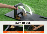 Soccerer Board, 40"X12" Portable Soccer Wall with 2 Angles, Foldable HDPE Kickback V952-ZQHDBHDPEL40B7CZKV0