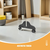 3Pcs Screen Divider Base Black PVC Stand with Floor Protection and Universal Fit for Home Dividers V1366-AZ2-W-18762