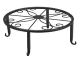 Single Layer Iron Plant Stand Floor Standing Simple Low Plant Stand Balcony Living Room Flower V1294-YM0717-3111220212115