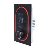 Smart Color Thermostat LCD Programmable Knob Control Touchscreen Electric Heater Thermostat with APP V1294-YM0901-3114240055112