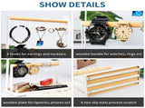 Wooden Jewelry Stand Multifunctional Jewelry Organizer Jewelry Display Stand V1294-YM0717-10065479